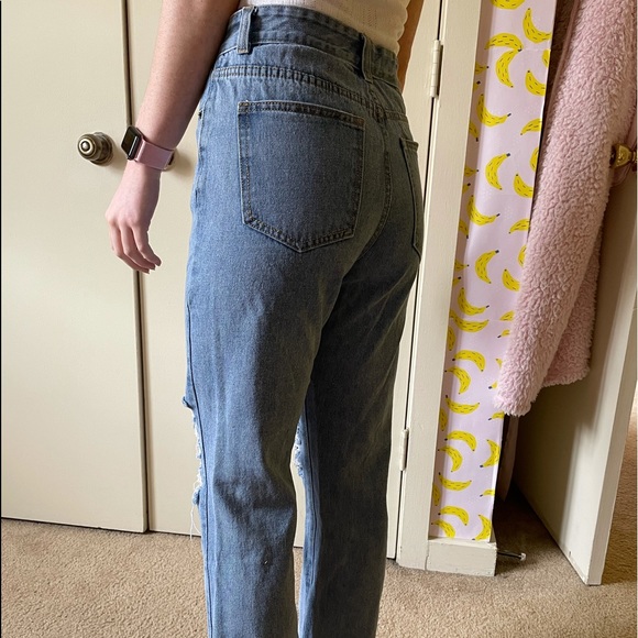 Ripped Flare Jeans - Picture 2 of 4